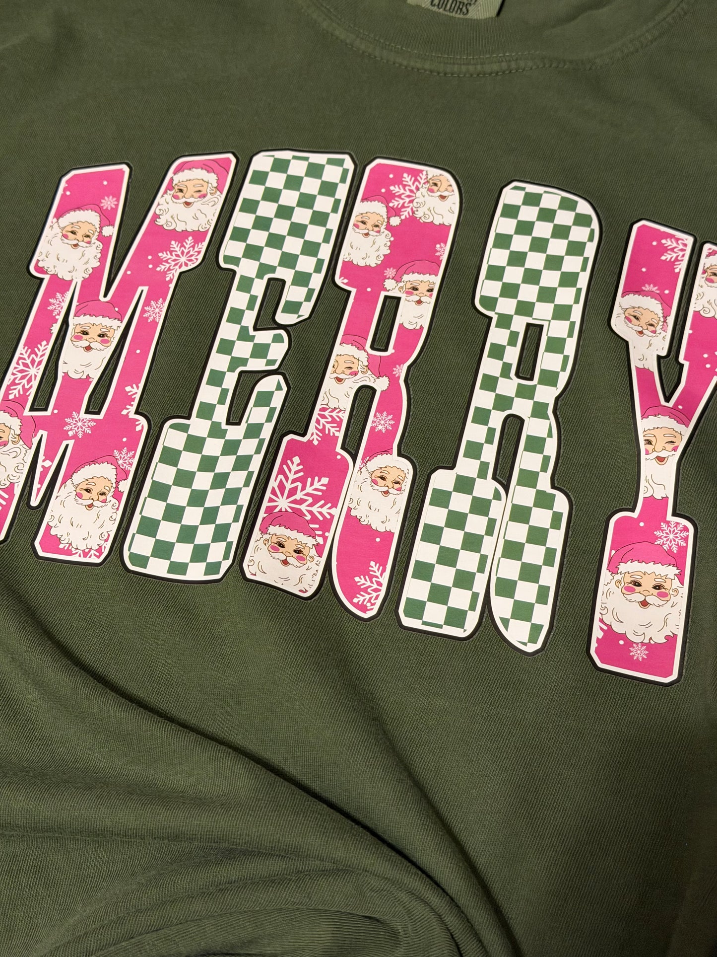 Merry Comfort Colors Shirt