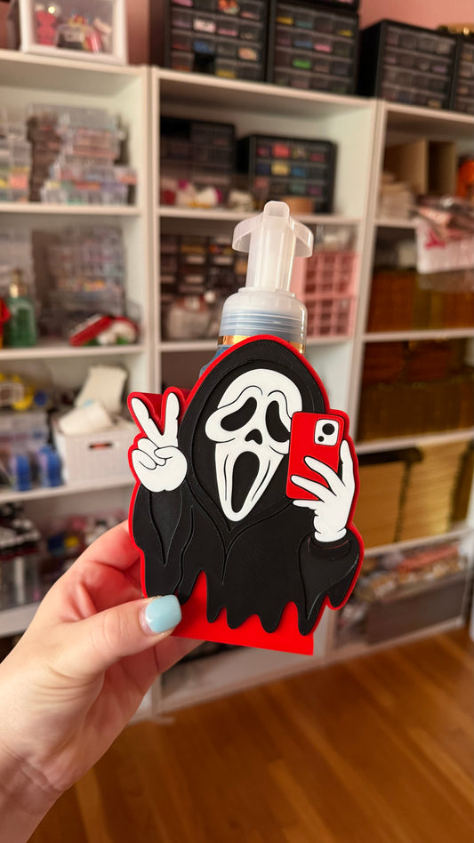 Ghostface Mirror Selfie Soap Holder