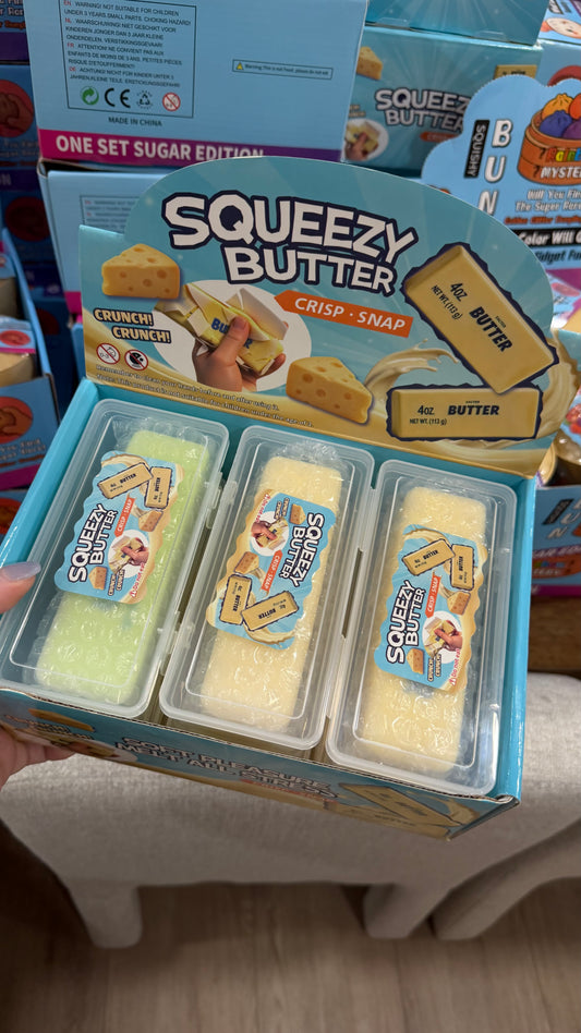 Crunchy Butter Squishy Toy
