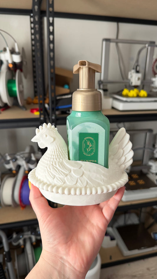 Hen on Nest Soap Holder