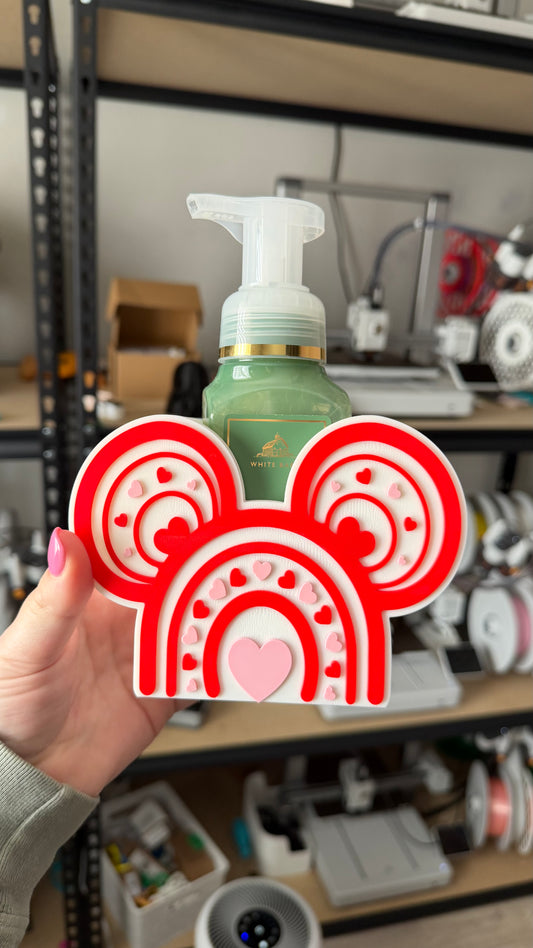 Valentine’s Mouse Soap Holder