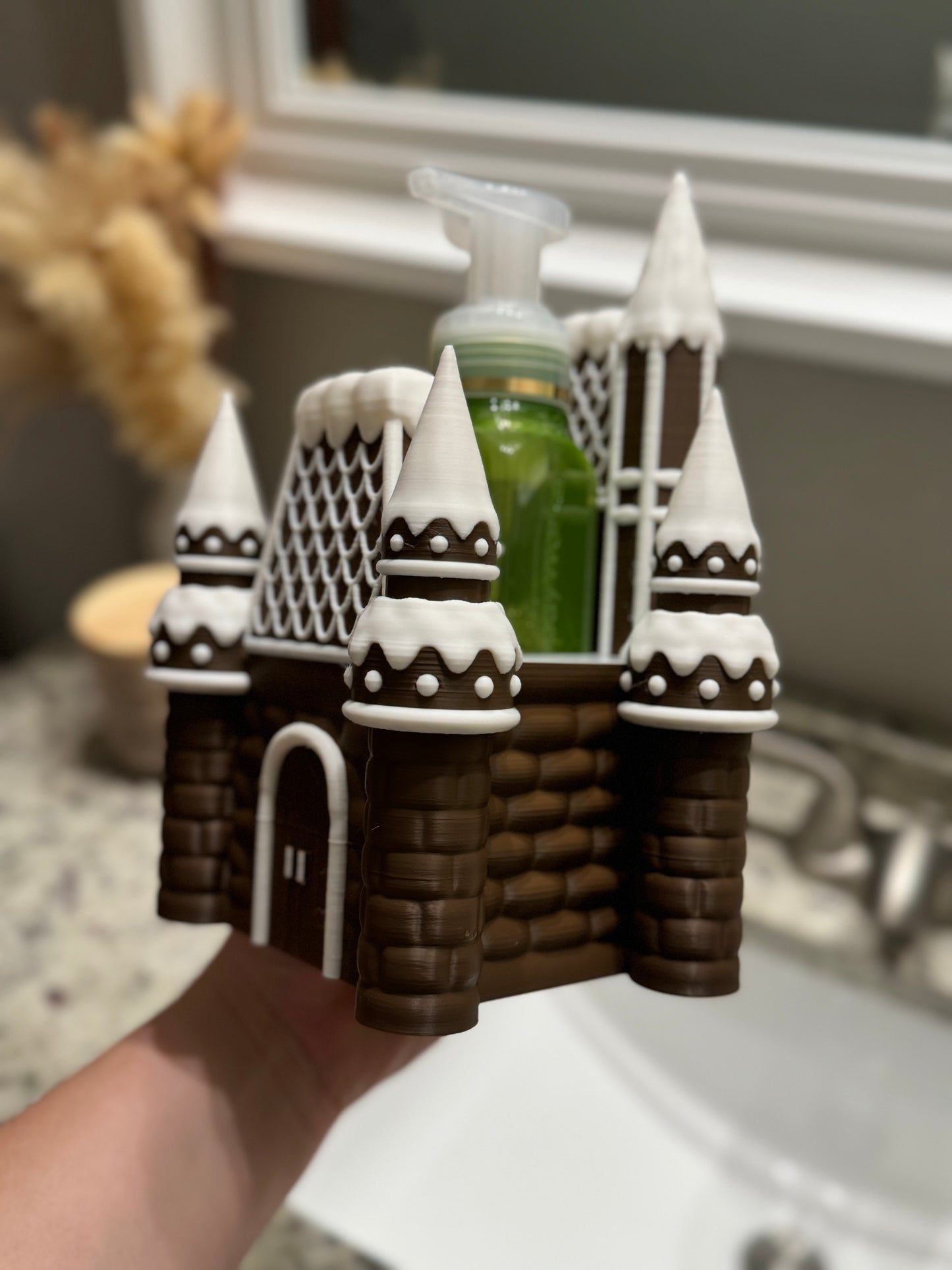 Gingerbread Magical Castle Soap Holder