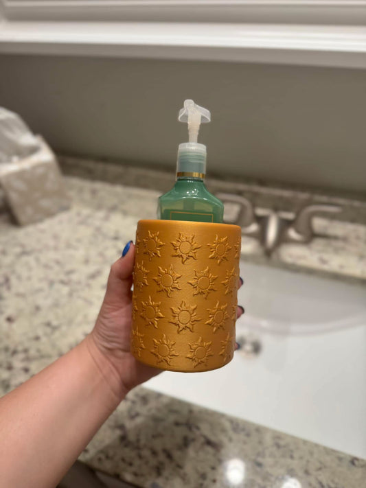 Golden Sun Soap Holder