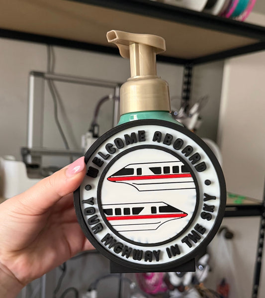 Monorail Soap Holder