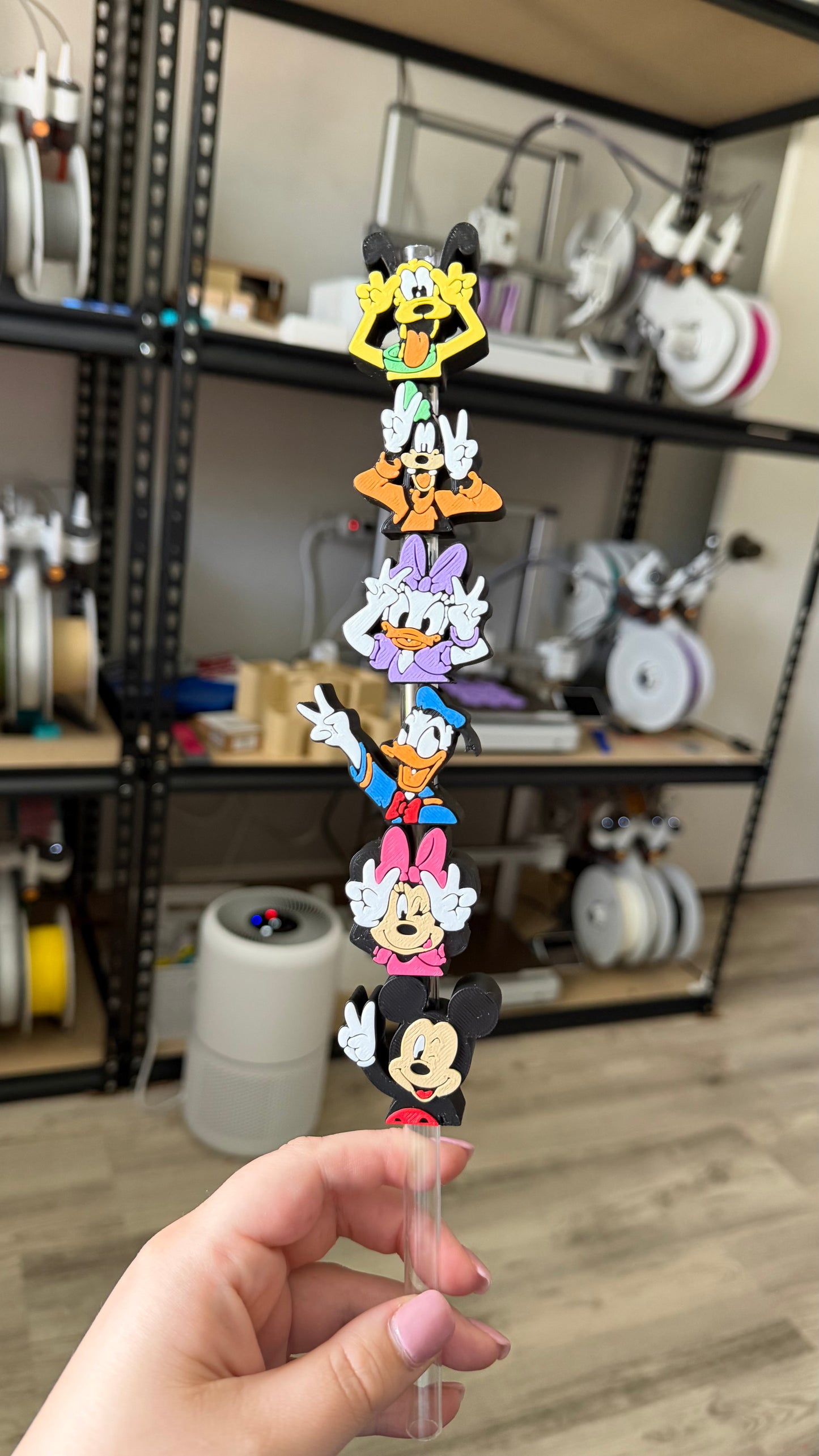 Peace Character Straw Topper Bundle