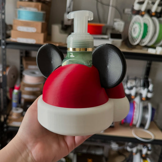 Mickey Santa Soap Holder