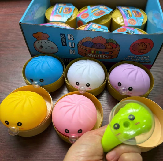 Rainbow Bubble Dumpling Squishy