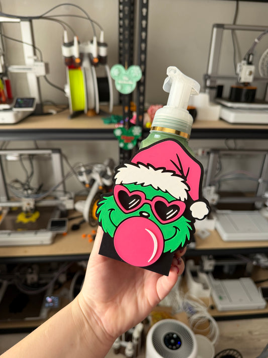 Grinchy Bubblegum Soap Holder