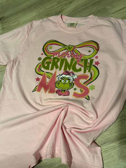 Merry Grinchmas Comfort Colors Shirt