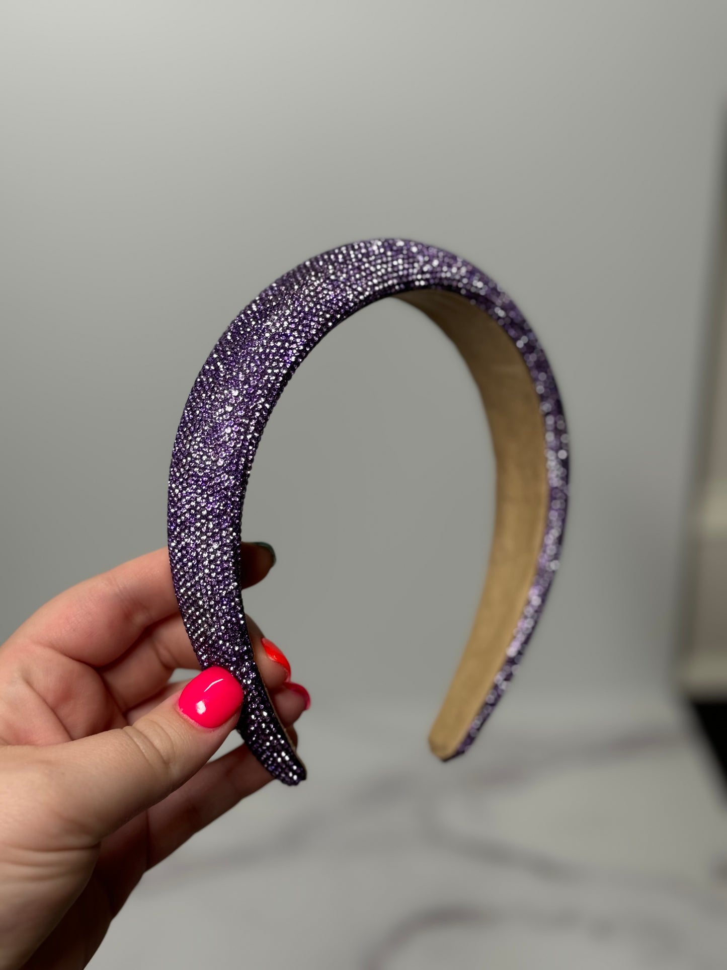Sparkley Purple Headband
