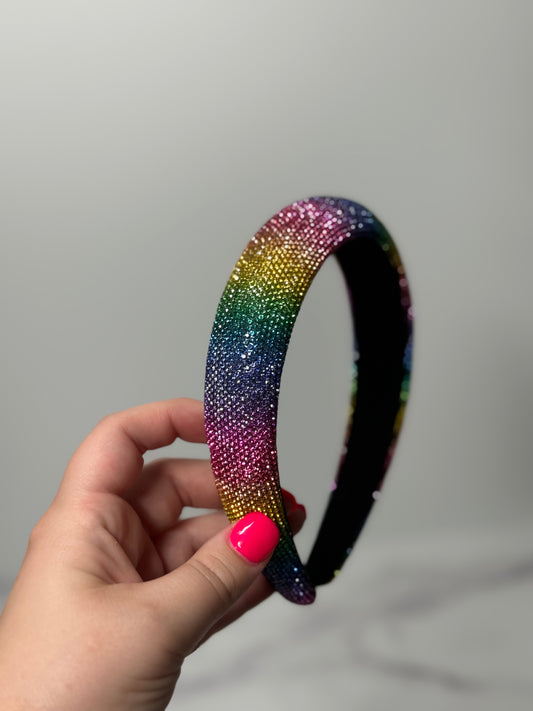 Sparkley Rainbow Headband