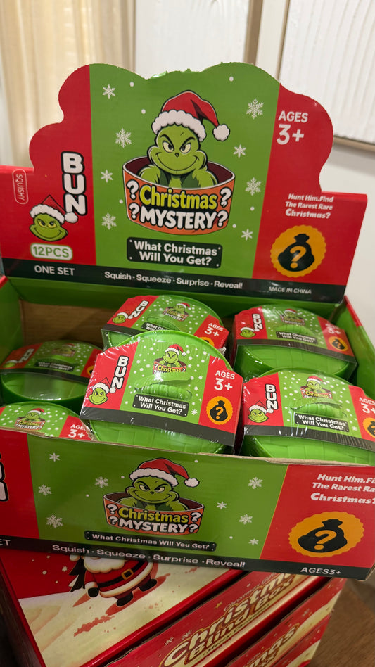 Green Grouch Mystery Dumpling Squishy
