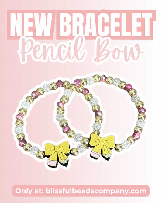 Pencil Bow Bracelet