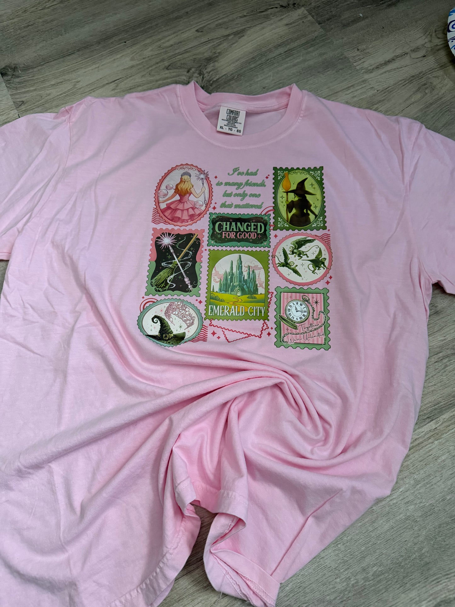 Changed For Good Pink Comfort Colors Shirt