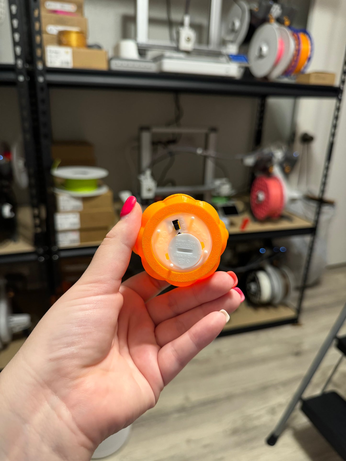 Tealight Mickey Pumpkin