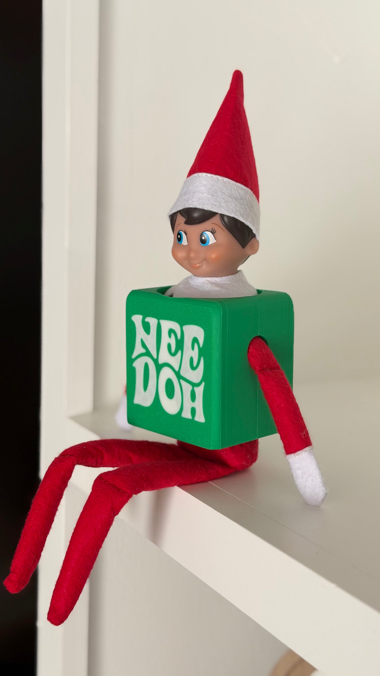 NeeDoh Cube Costume for Elf on the Shelf