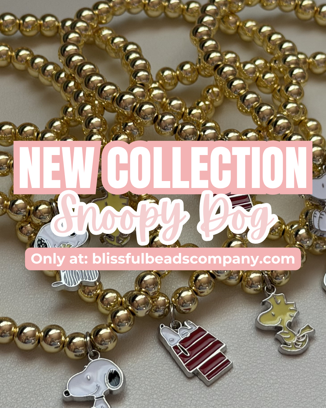 Snoopy Dog Bracelet Collection