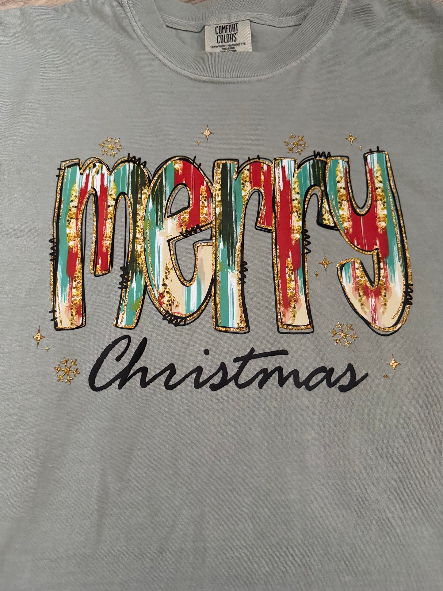 Merry Christmas Comfort Colors Shirt