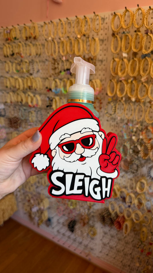 "Sleigh" Santa Hand Soap Holder