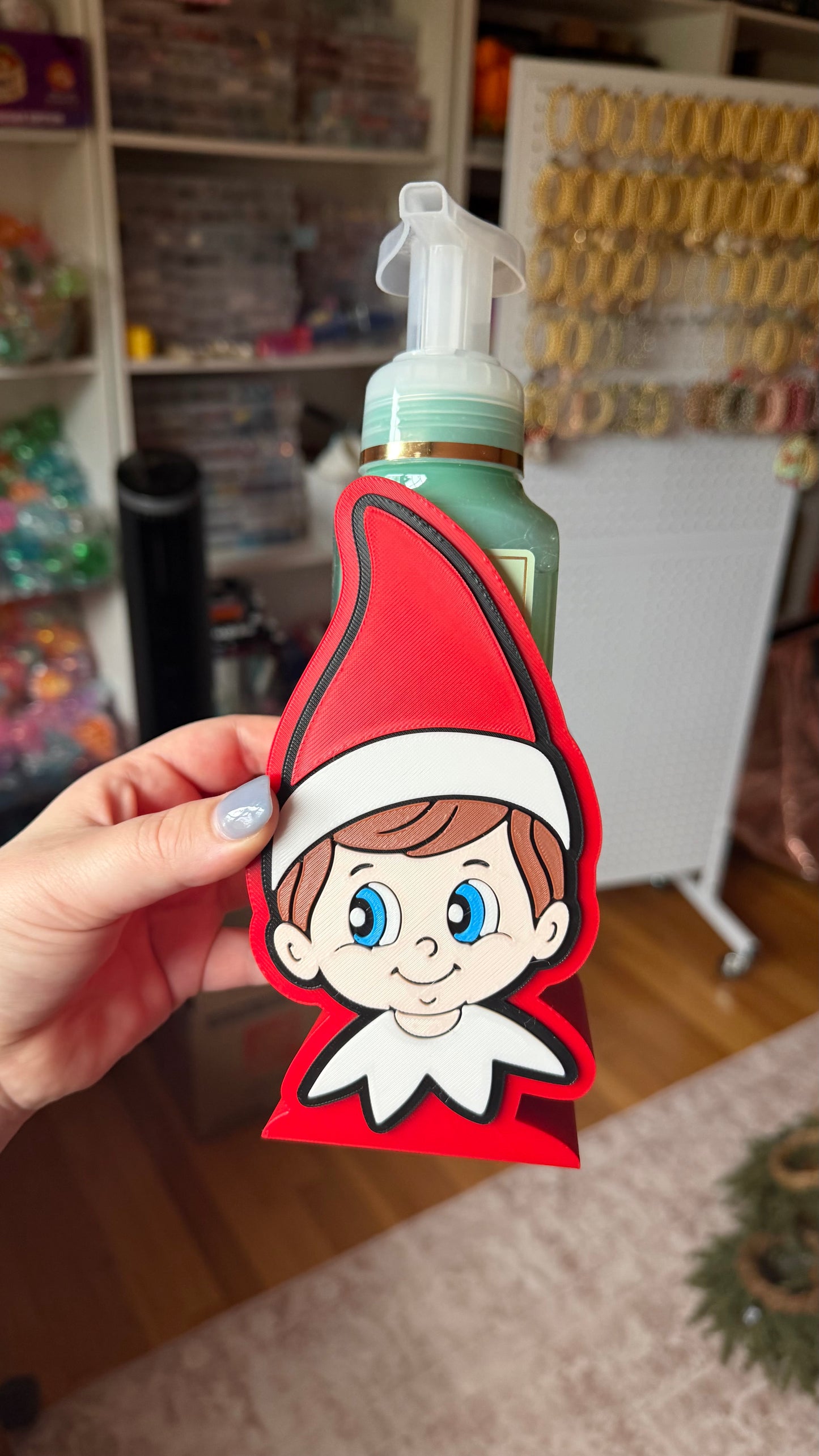 Holiday Elf Soap Holder