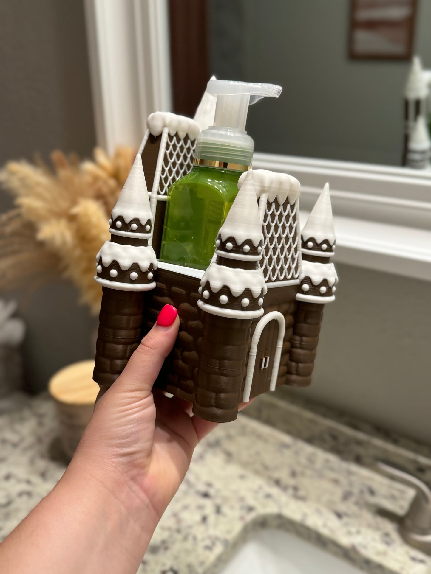 Gingerbread Magical Castle Soap Holder
