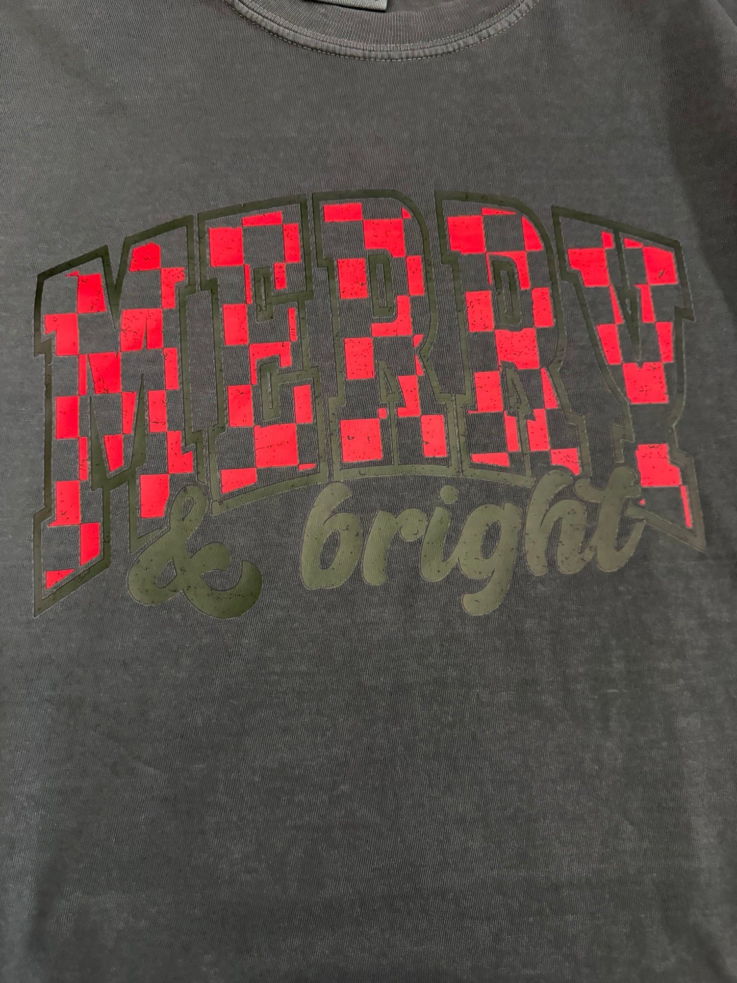 Merry & Bright Comfort Colors Shirt