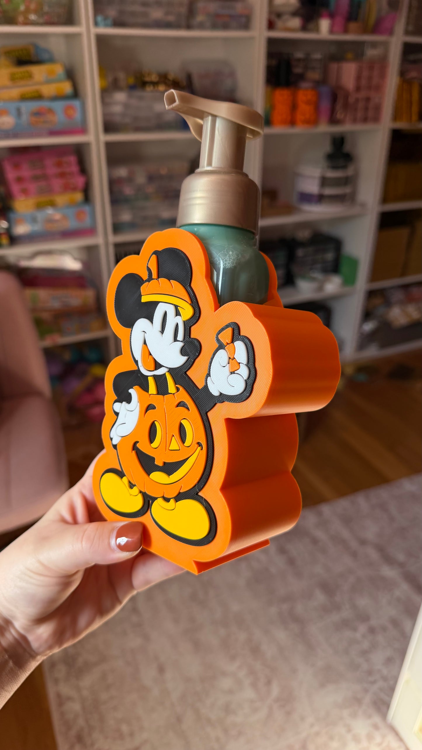 Vintage Spooky Mickey Soap Holder