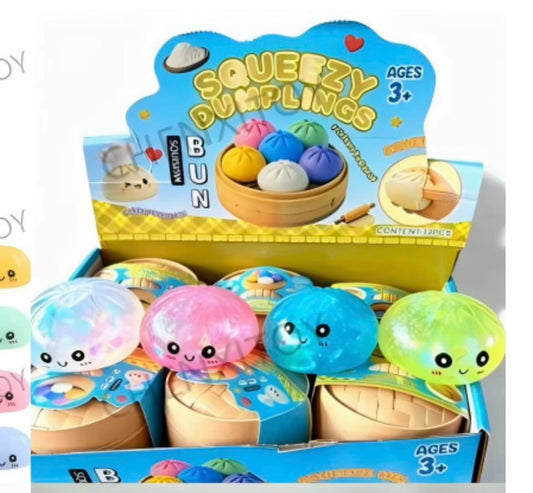 Mystery Dumpling Glitter Squishy
