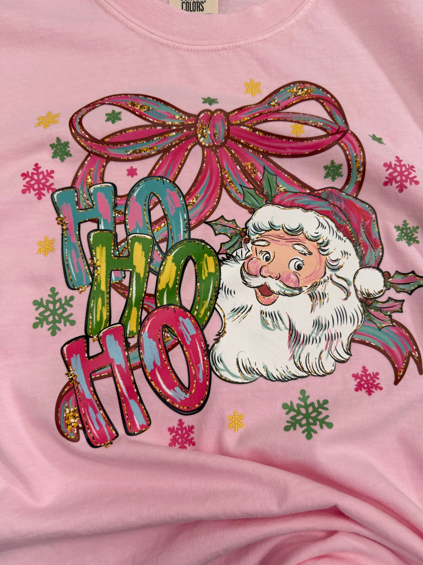 Ho Ho Ho Comfort Colors Shirt