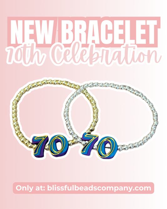 70th Celebration Bracelet