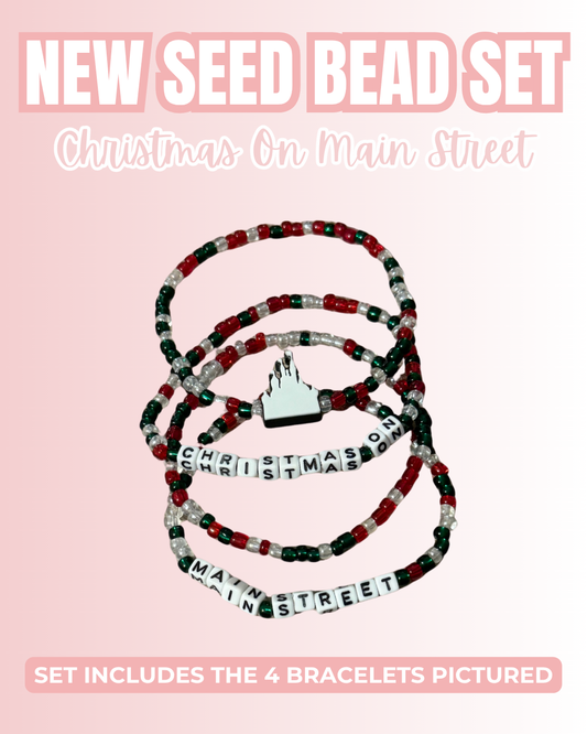 Christmas On Main Street Seed Bead Set