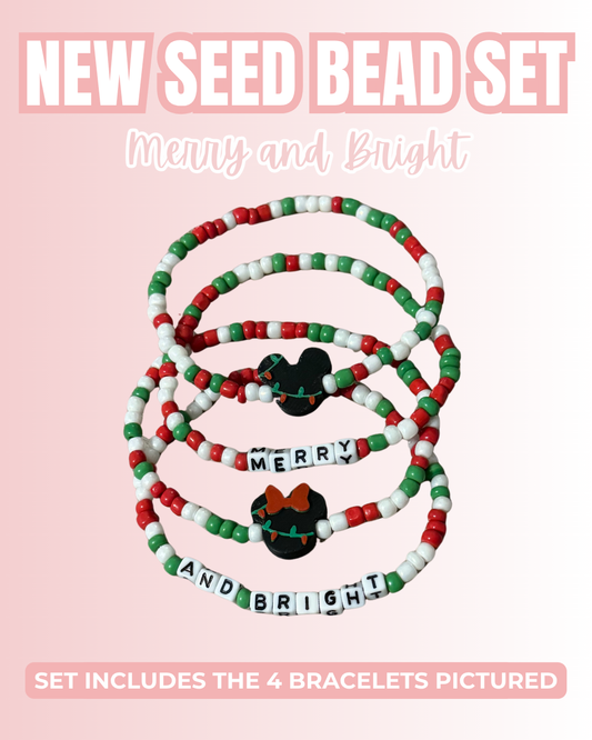 Merry and Bright Seed Bead Set