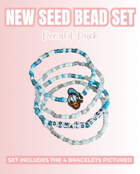 Donald Duck Seed Bead Set