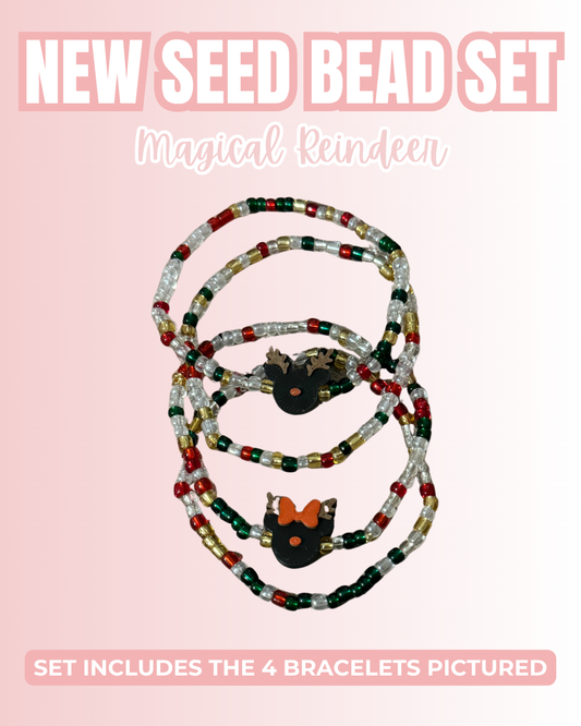Magical Reindeer Seed Bead Set