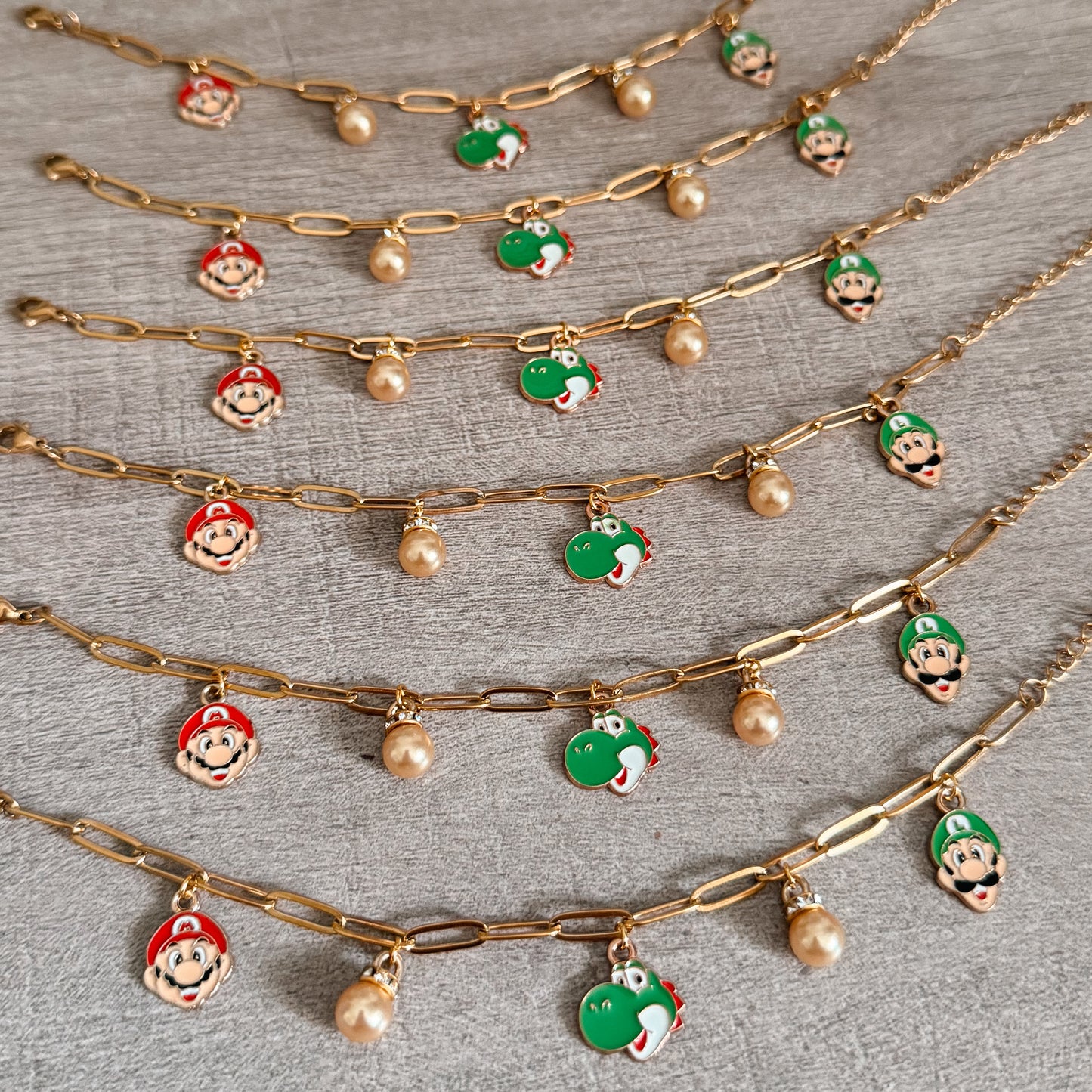 Mario Charm Bracelet