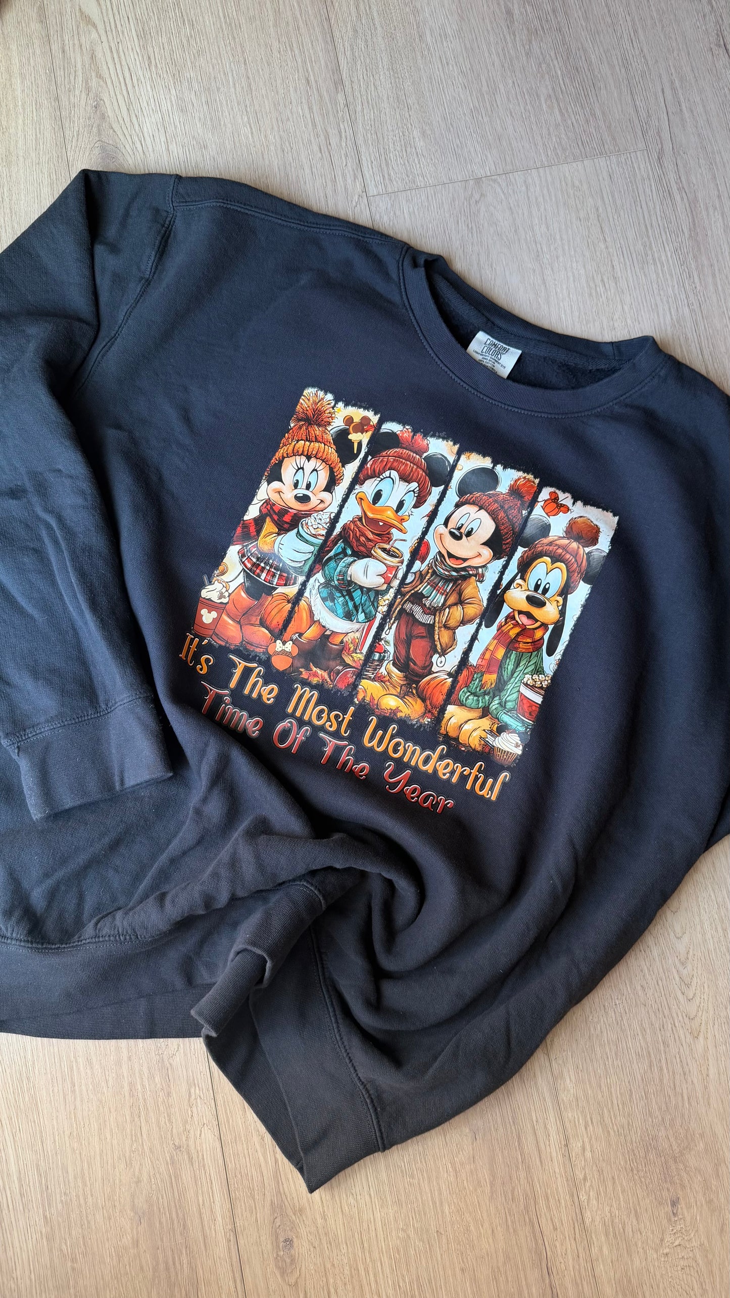 Fall Character Graphic Sweatshirt