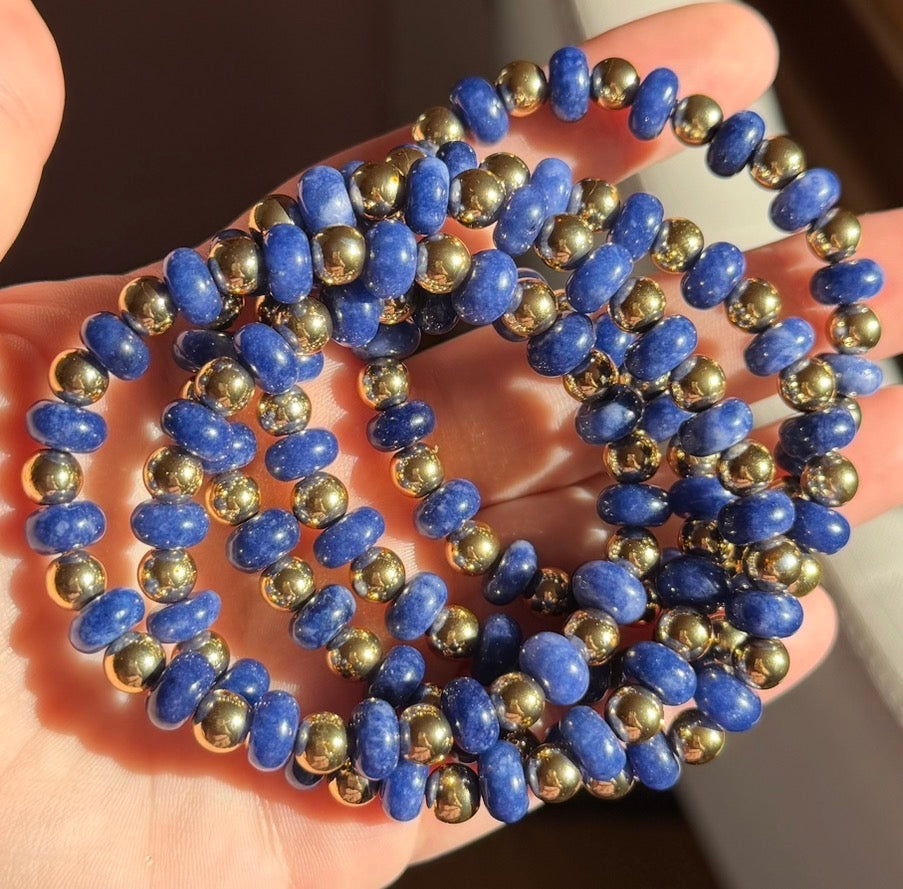Dark Blue Stone Bracelet