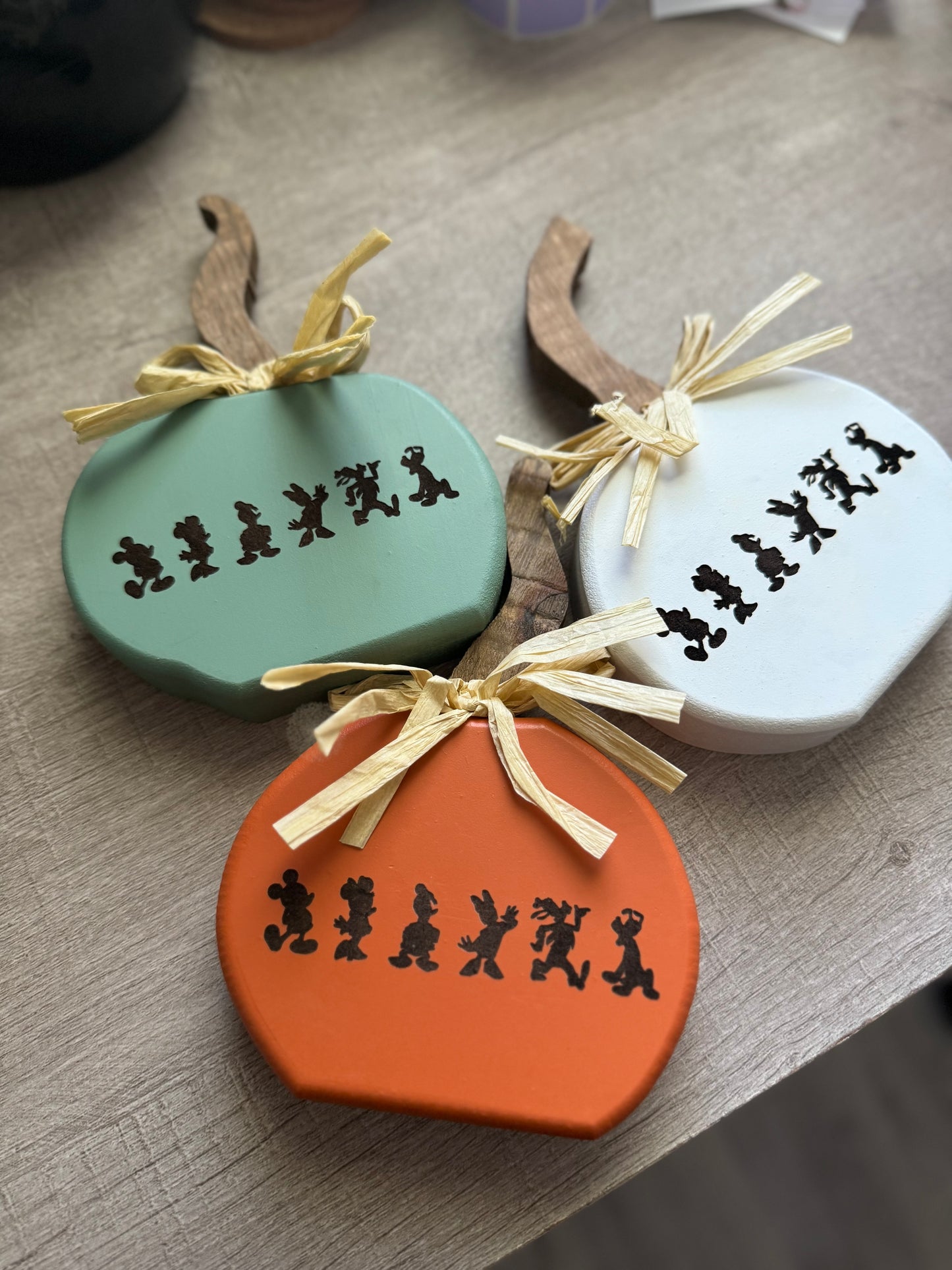 Engraved Character Pumpkins
