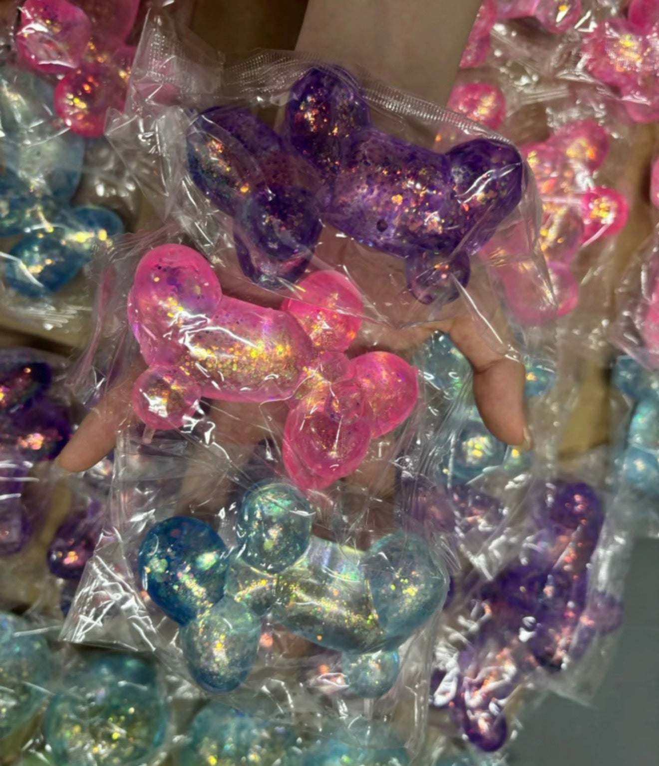 Glitter Balloon Dog Squishy