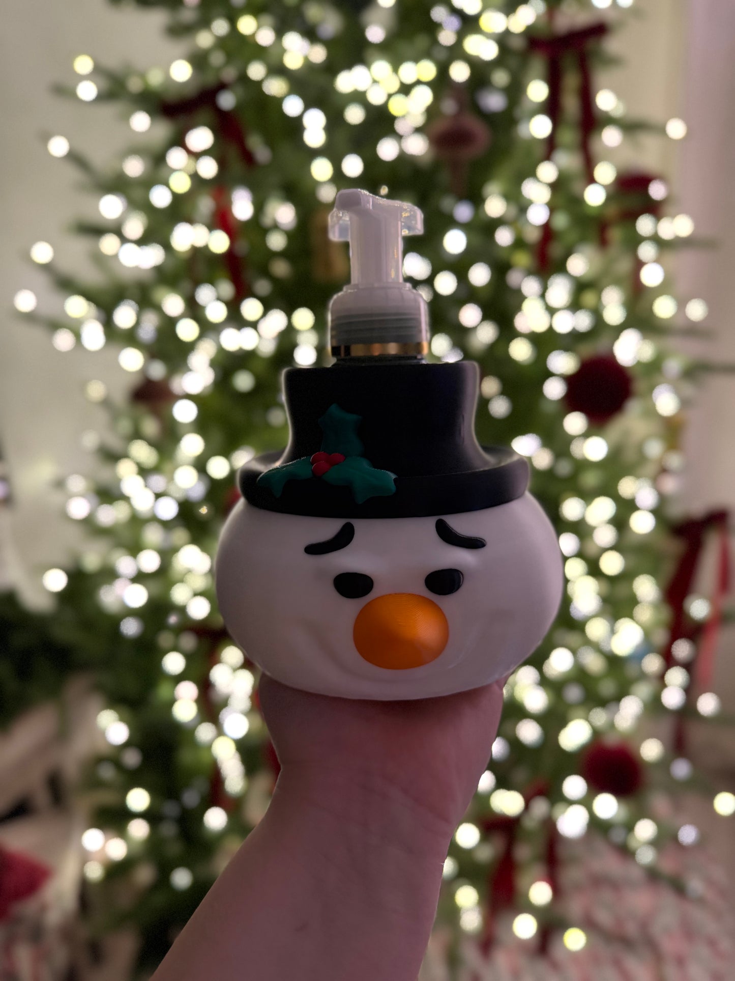 Snowman Soap Holder