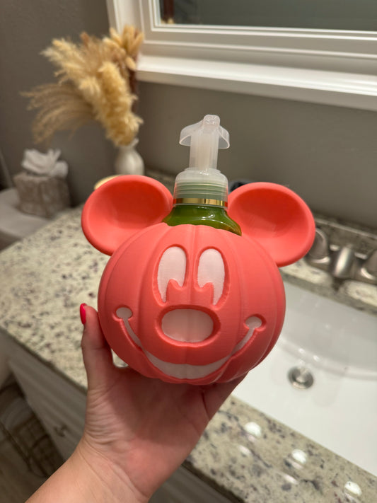 Pumpkin Mouse Bath & Bodyworks Foaming Soap Holder