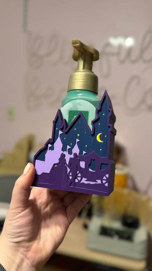 Cinderella Carriage & Castle Soap Holder