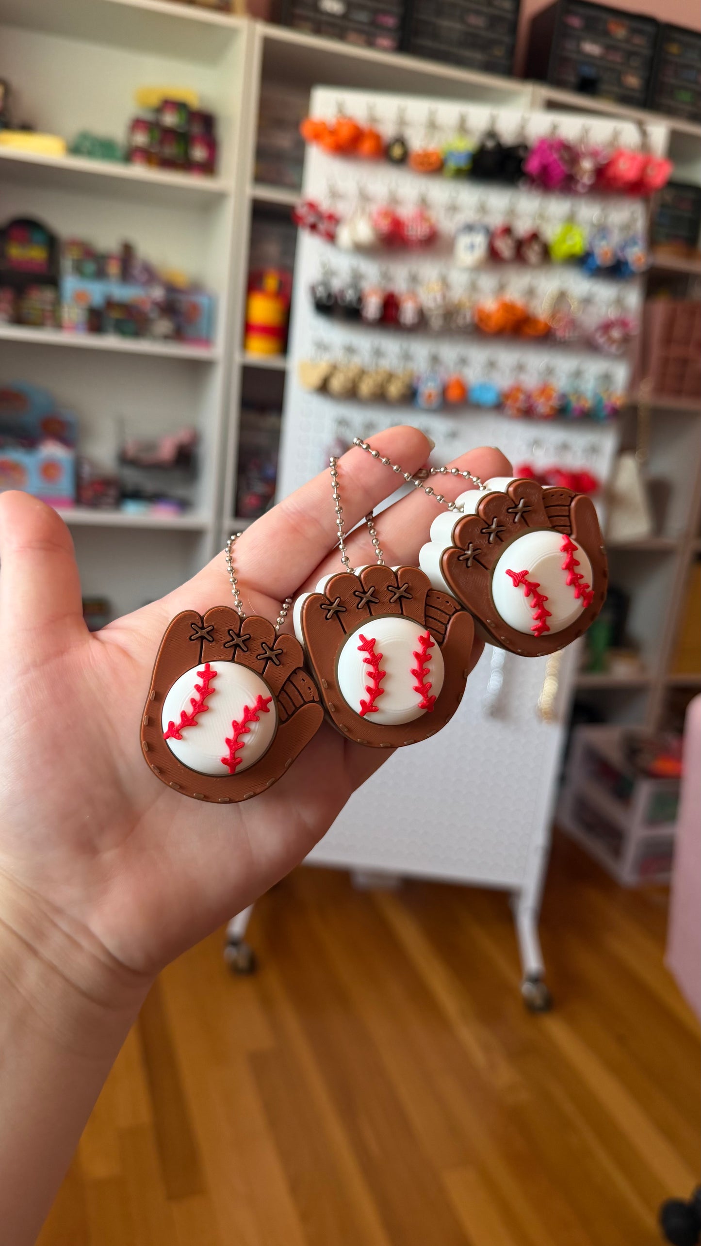 Baseball Glove Fidget Clicker