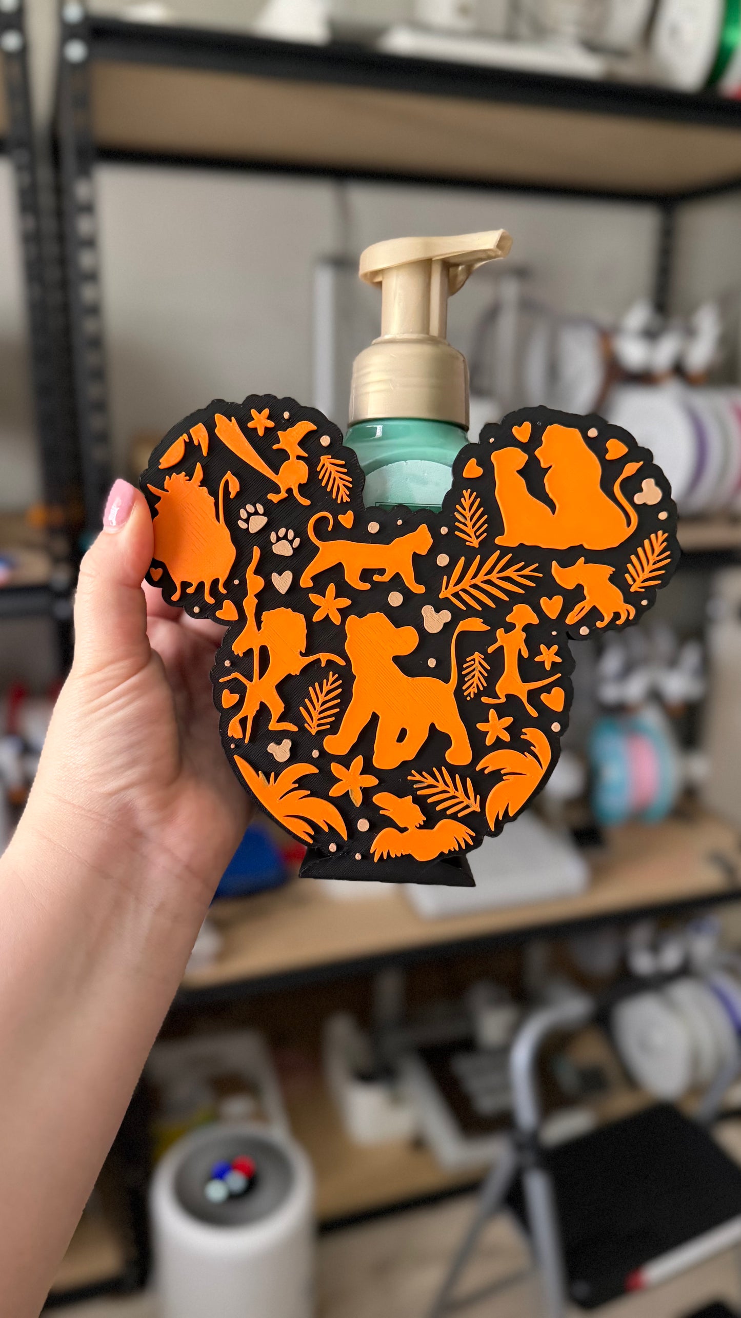 Wild King Mouse Soap Holder
