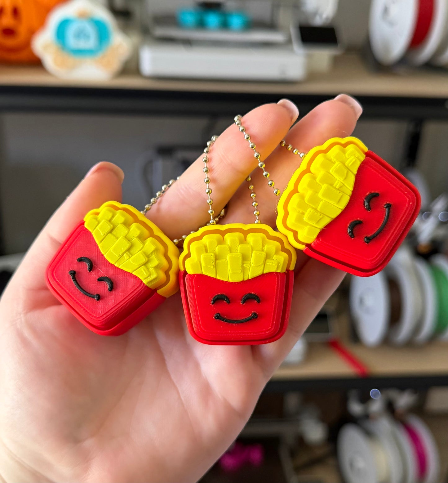 Happy Fries Fidget Clicker