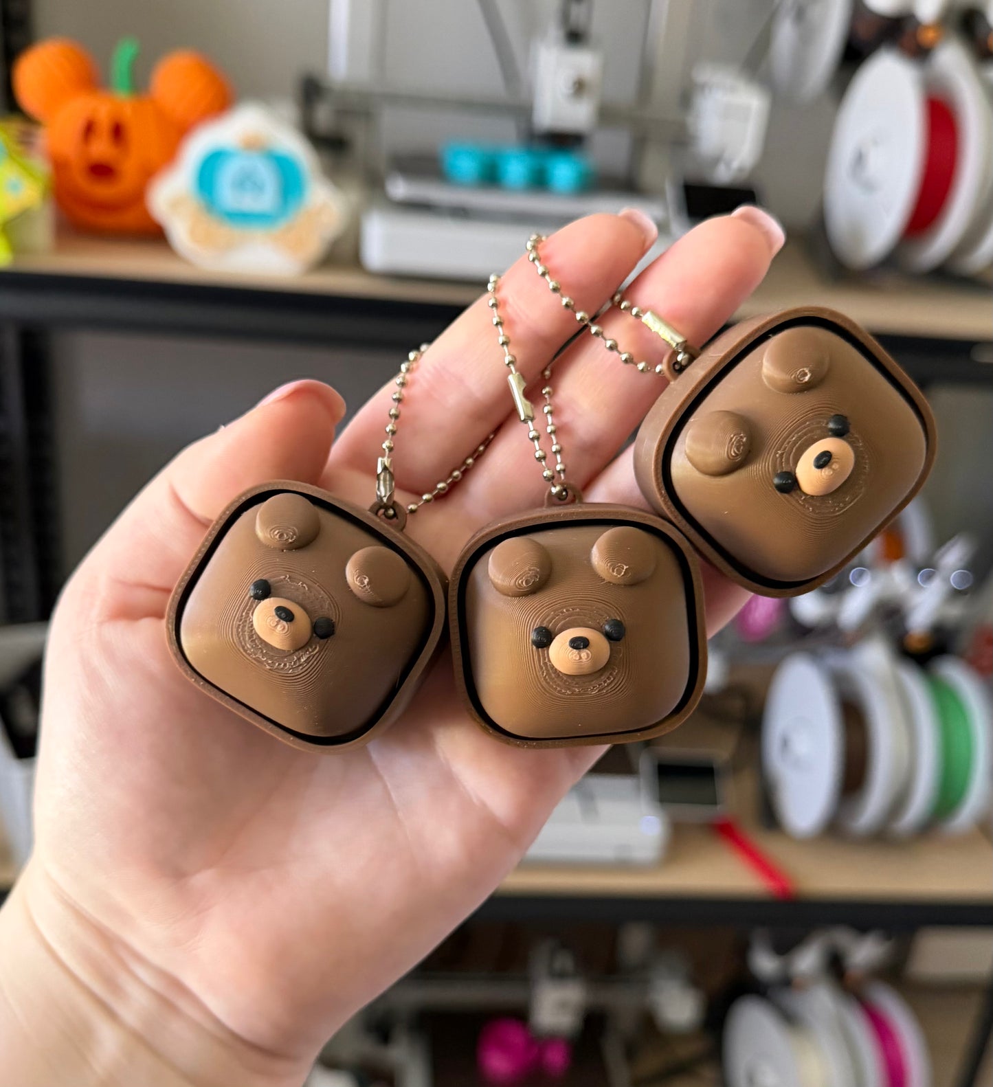 Honey Bear Fidget Clicker