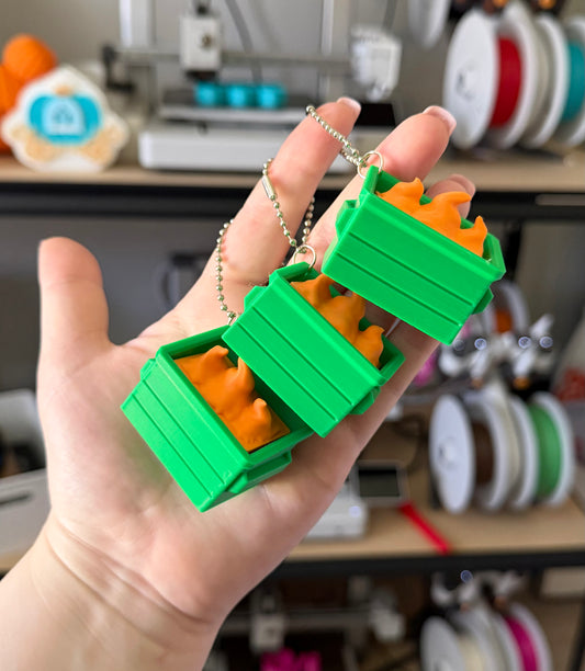 Dumpster Fire Fidget Clicker