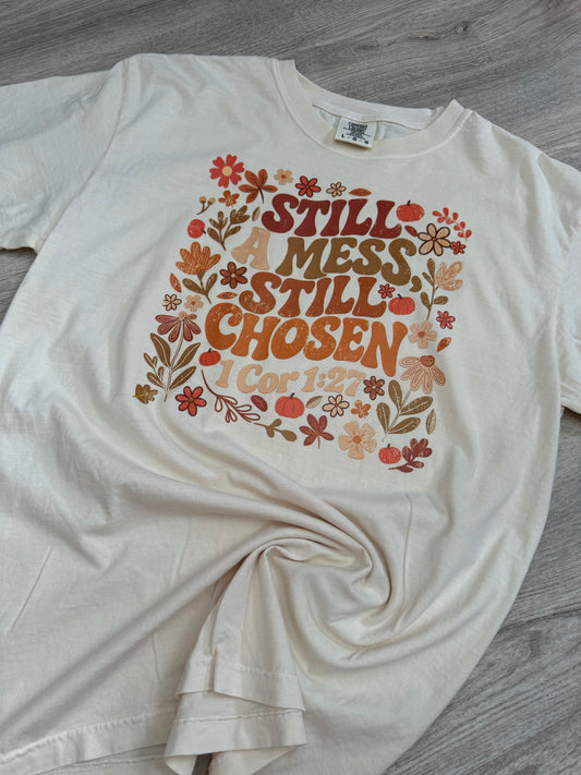 1 Cor 1:27 Bible Verse Comfort Colors Shirt