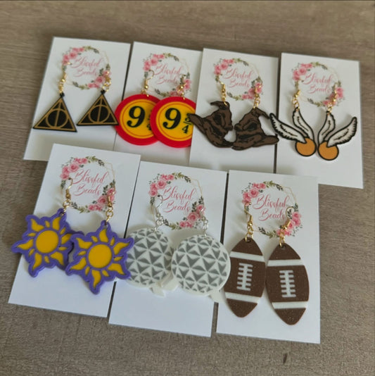 READY TO SHIP- Dangle Earrings