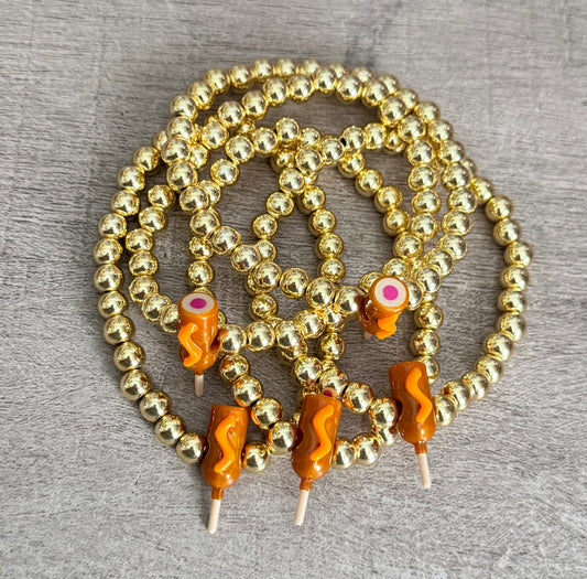Corn Dog Bracelet